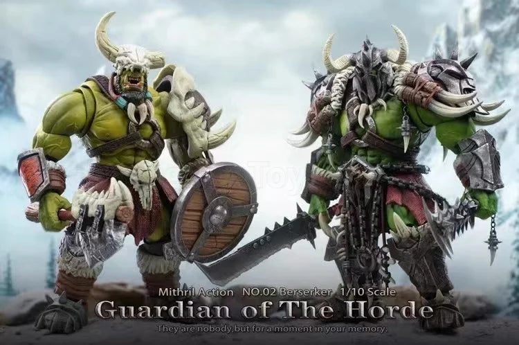 Mithril Action 02 Berserker 03 Master NO.04 Morna 1/10 Scale Guardian of The Horde Action Figures Models Toys