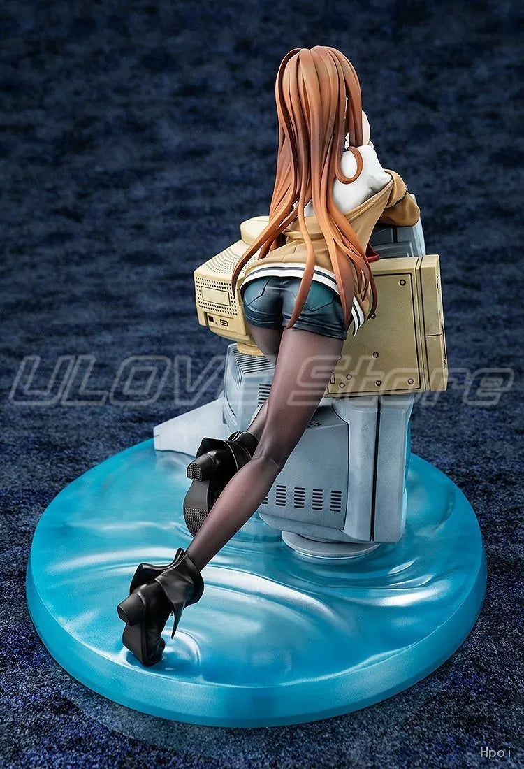 Original KADOKAWA KDcolle STEINS GATE 0 Makise Kurisu Animation Figures Model Gifts Collection Ornaments