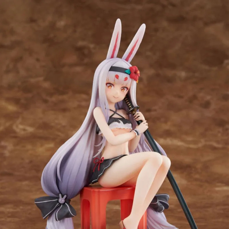 100% Original:Azur Lane Shimakaze Resting on the Summer Island PVC Action Figure Anime Figure collectible Model Toys Doll Gift