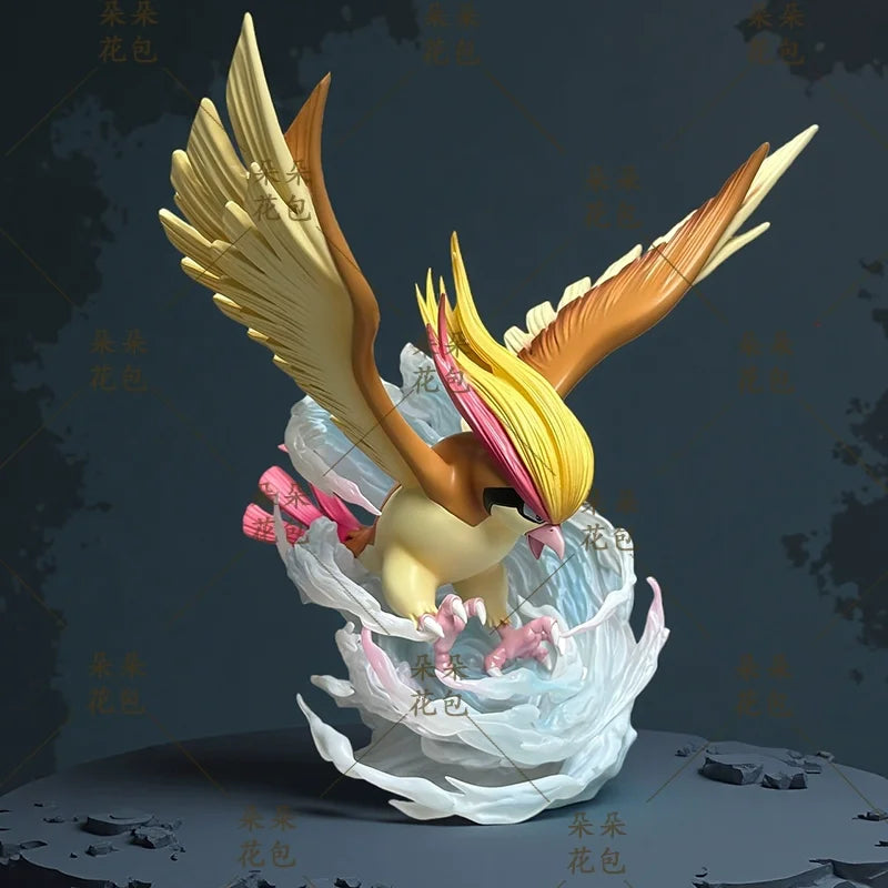 In Stock 1/20 Pidgeot Pidgey Anime Figures Pidgeotto Figurine Pvc Statue Collection Room Decoration Model Custom Toys Gifts