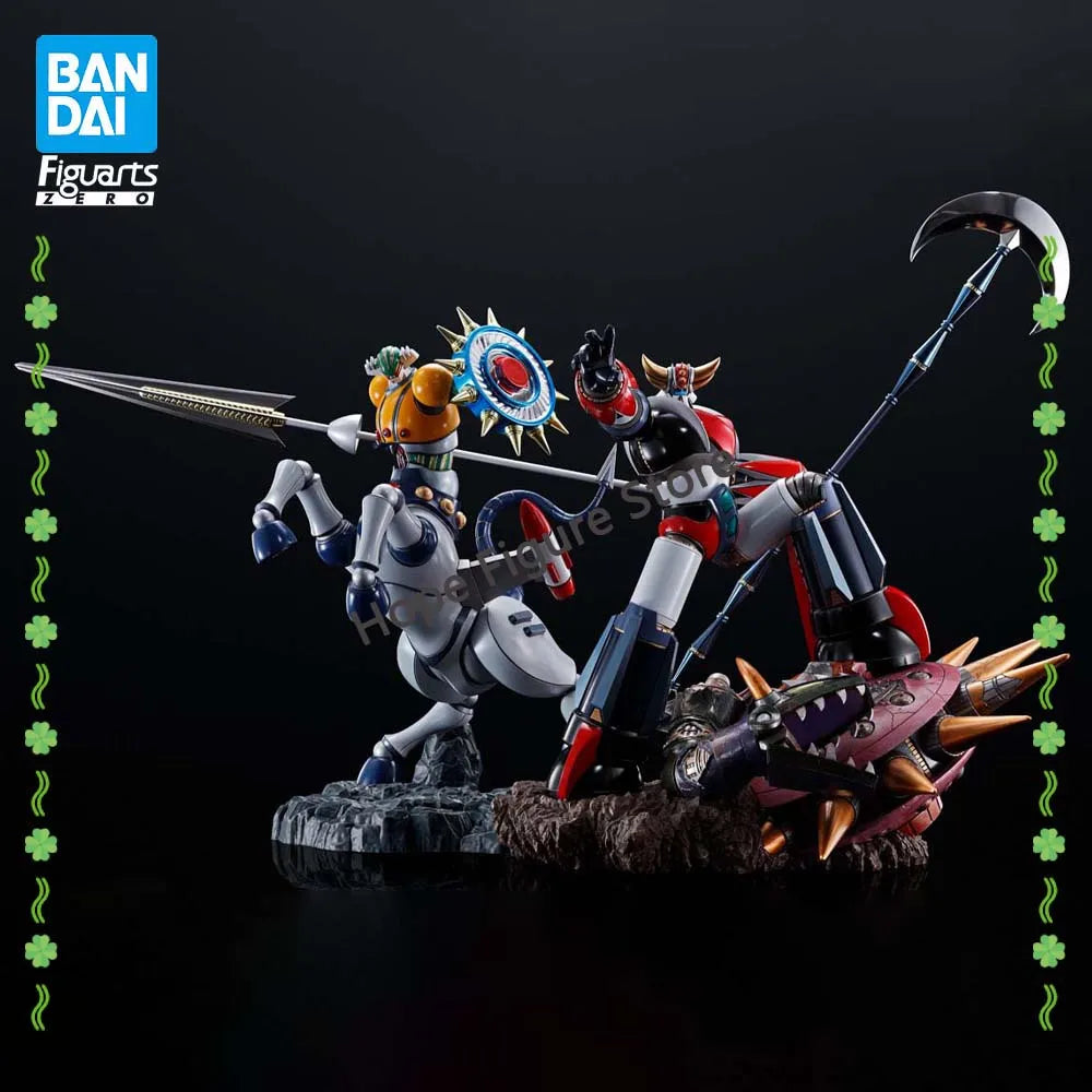 In Stock Original BANDAI Figuarts ZERO Touche Metallique Grendizer Steel God Jeeg Figure Anime Genuine Model Toy
