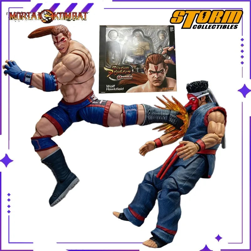 Brand New Genuine Storm Toys Original VR Quick Strike 5 Wolf Hockfield Games Mobile Doll Model Toy Handmade Gift Collection