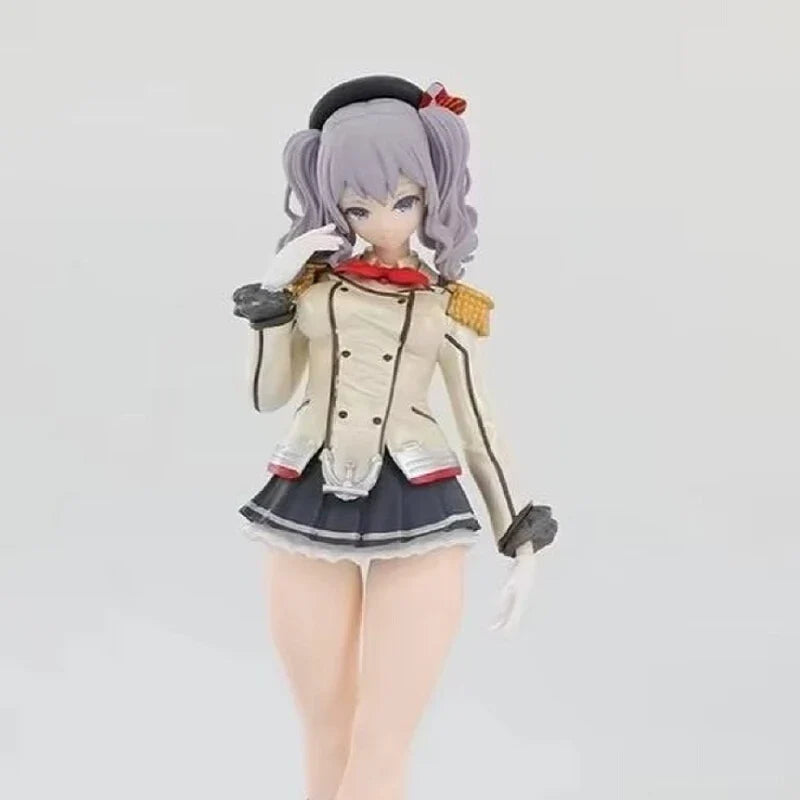 Kantai Collection Figure Kan Colle Kashima Hibiki Azur Lane Anime Girl Pvc Action Figure Toy Game Statue Collection Model Doll