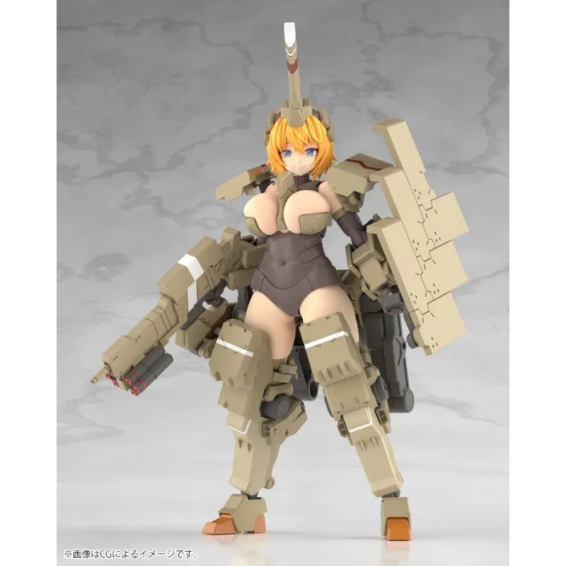 Original Kotobukiya FG124 Kaiten Ko Action Figure Frame Arms Girl Mobile Suit Girl Doll Figures Assembled Model Kit Toys Gifts