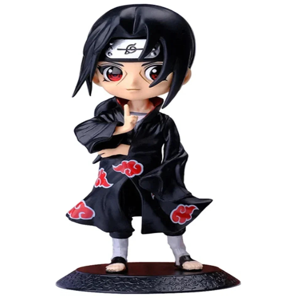 6pcs-set Anime Naruto Figures Sakura Action Uchiha Gaara Kakashi PVC Model Figurines For Decoration Collection Gift Toys 15cm