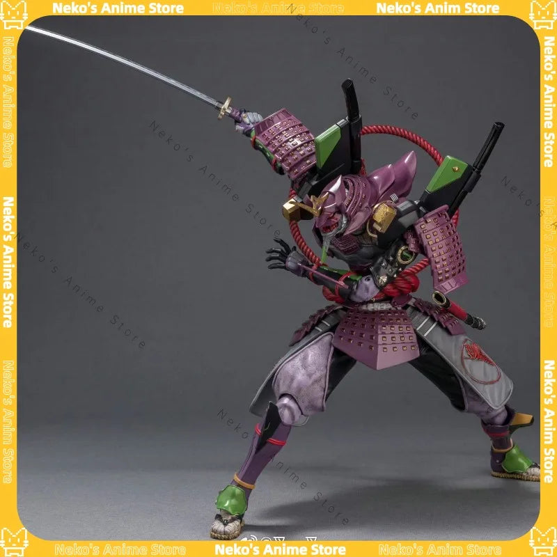 【In Stock】Sentinel Riobot Musha Evangelion Unit-01 General-Purpose Humanoid Battle  Action Figure Anime Model Desktop Doll Gift