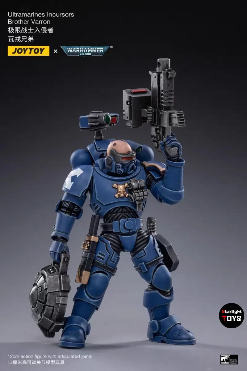 JOYTOY Warhammer 40K Ultramarines Incursors 4PCS Toys Model Ornaments Collection Ornaments 1/18 Action Figure