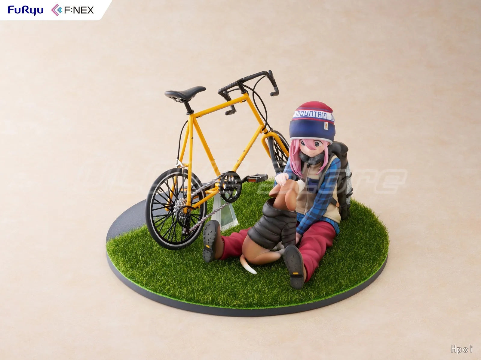Original F:NEX LAID-BACK CAMP Kagamihara Nadeshiko Anime Figure Model Toys Gifts Collection