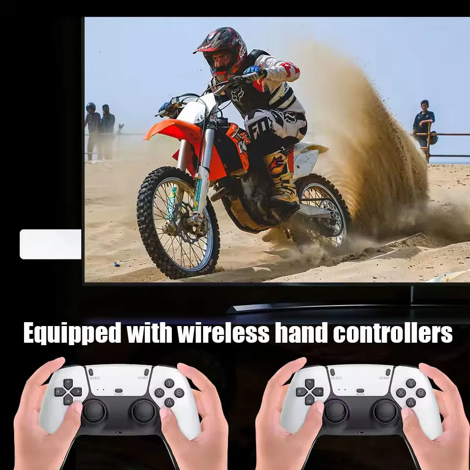 Retro X4 Gaming Console 8G RAM 2T Loaded 70000+ Games for Wii PS2 DC PSP GAMECUBE Plug-and-Play On TV Windows 11 Children's Gift