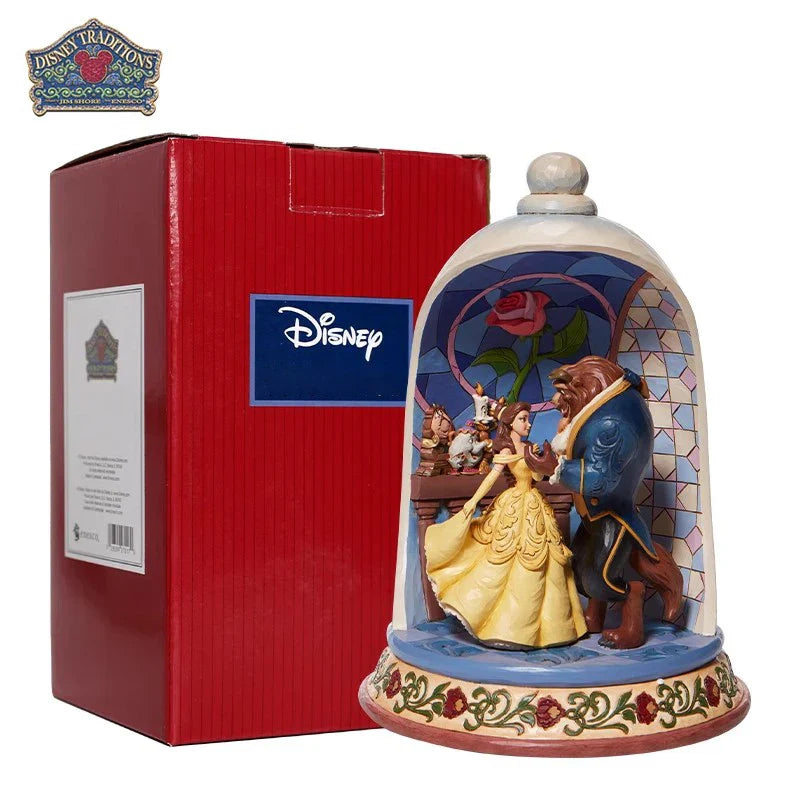 Disney Die Schöne und das Biest Hand-Dekoration Authentisches Disney Belle Prinzessin Tischdekoration Geburtstagsgeschenk für Freundin