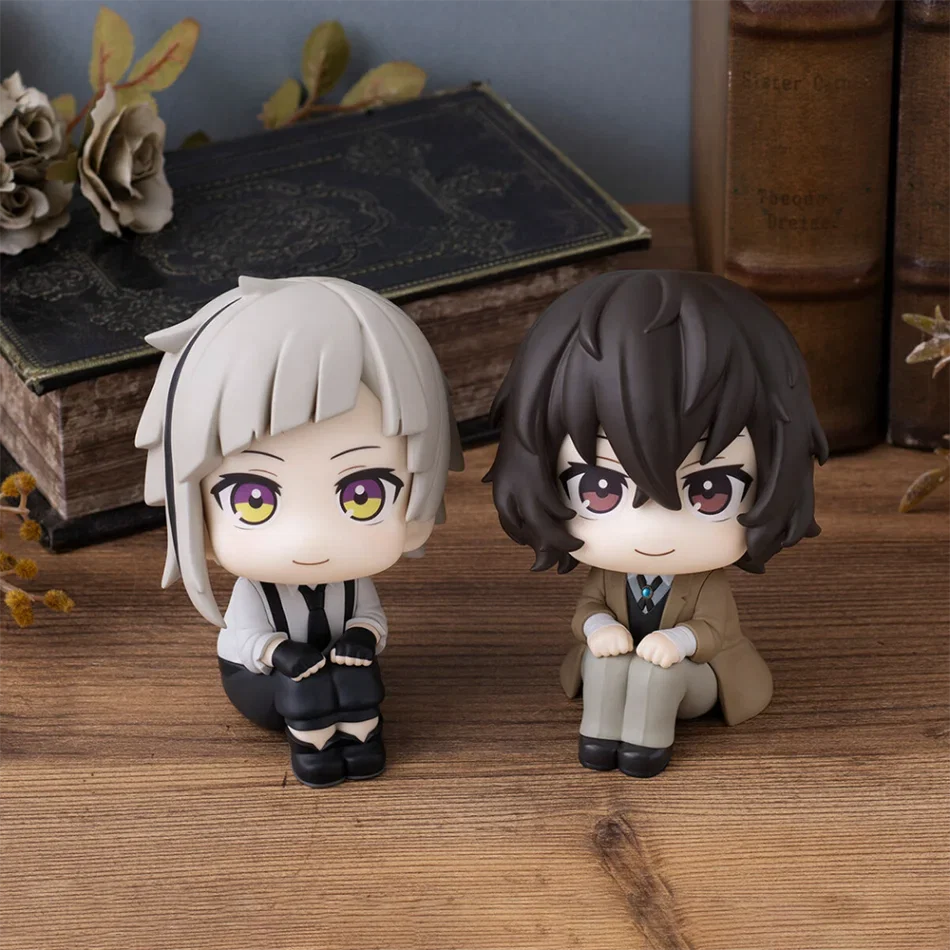 NEW megahouse look up bungou dogs vadios dazai osamu nakajima atsushi action figure toys pvc model kawaii q doll collection