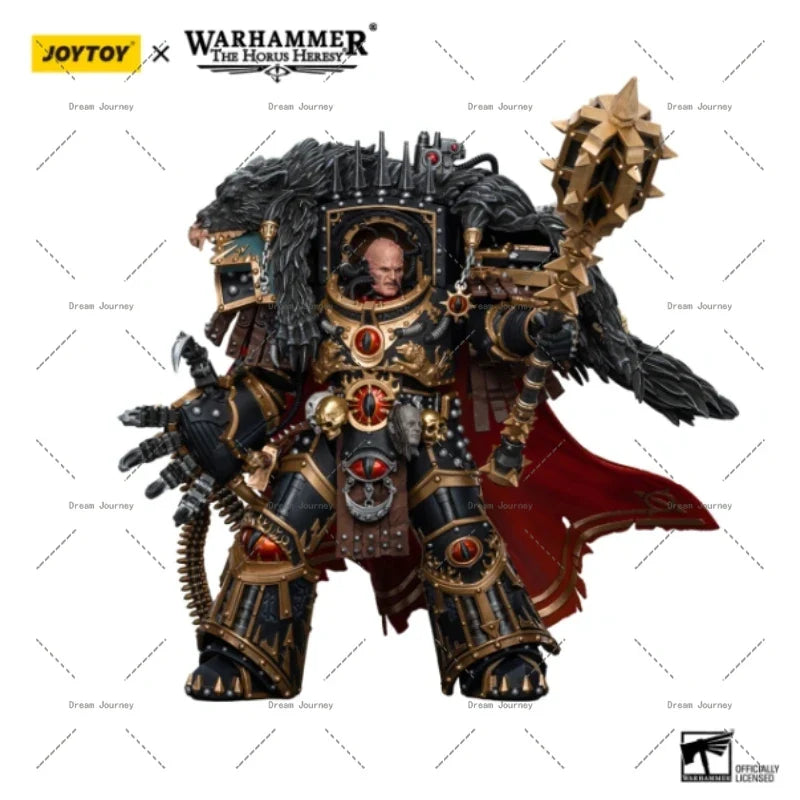 In stock JOYTOY Warhammer 40k  Sons of Horus Warmaster Horus Primarch of the XVIth Legion  1/18 Action figures Toy collection