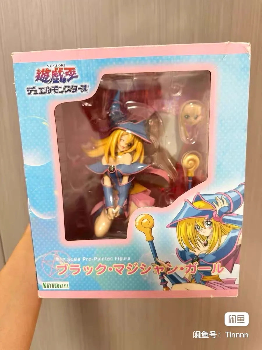 Original in Stock KOTOBUKIYA ARTFX J Duel Monsters Dark Magician Girl 1/7 Figures Model Toys Gifts Collection Ornaments