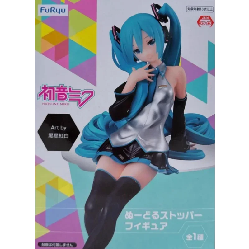 In Stock Original FuRyu Hatsune Miku ‌Art By Noodle Stopper Figure Desktop Ornaments Model Collection Toy Gifts Brand New Boxed