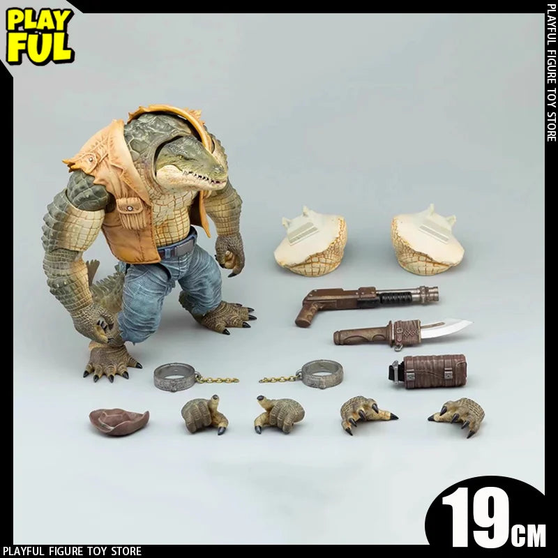 New In Stock Furay Planet Crocker Wilderness Hunter Mu-Fp001 Anime Figure Crocodile Hunter Action Figure Doll Toys Kids Gift