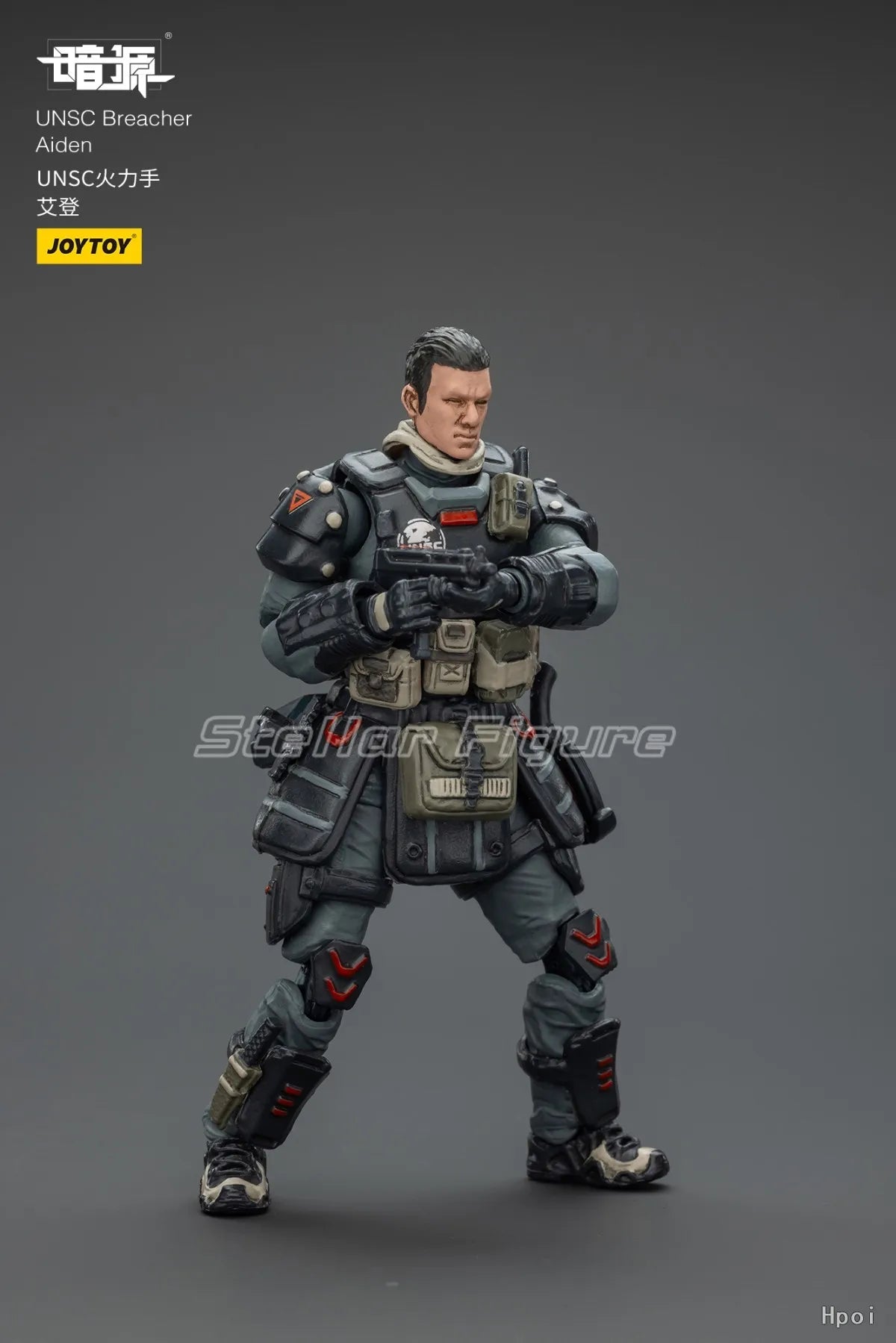 【SF】JOYTOY Warhammer Dark Source 1/18 Action Figure UNSC Breacher Aiden Mech Model Toys Gifts Collection Ornaments
