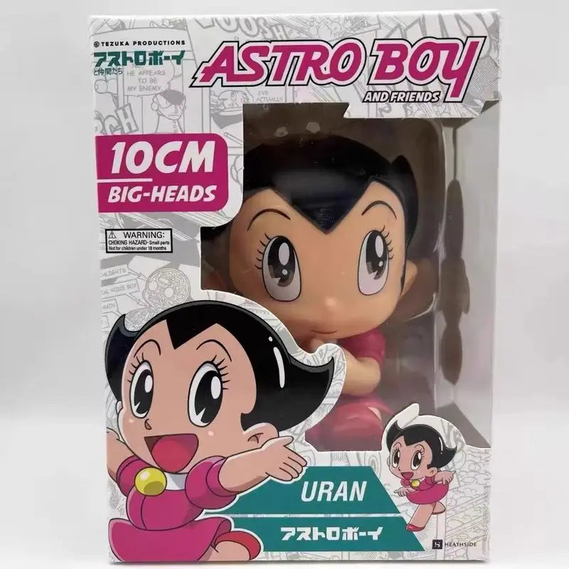 Astro Boy Uran Leo White Lion Classic Anime Q Version action Figure Cute Desktop Decor Collectible Toy Birthday Surprise Gifts