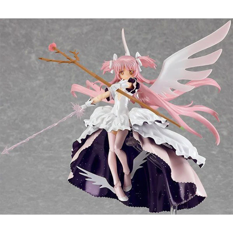 Original In Stock Max Factory Figma 165 Madoka Kaname PUELLA MAGI MADOKA MAGICA Anime Figure Boxed Brand New Toy Gift Model