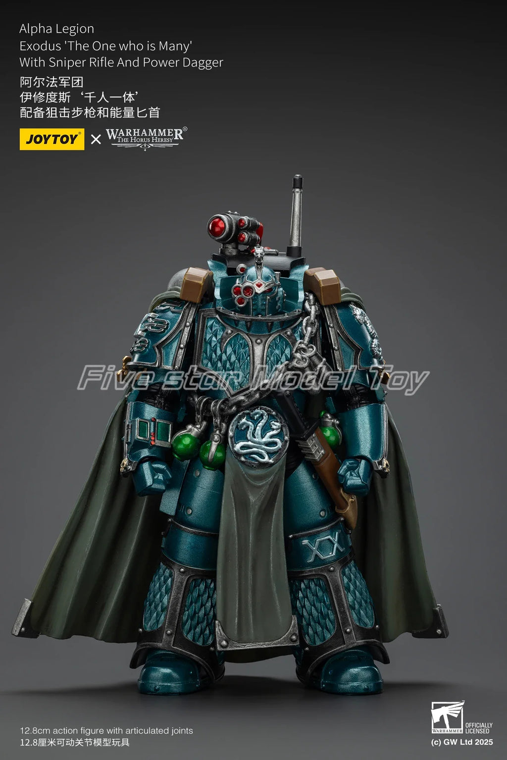 [In Stock] Original JOYTOY Warhammer 40K Alpha Legion Exodus 'The One Who Is Many 1/18 Action Figures Anime Models Toys Gifts