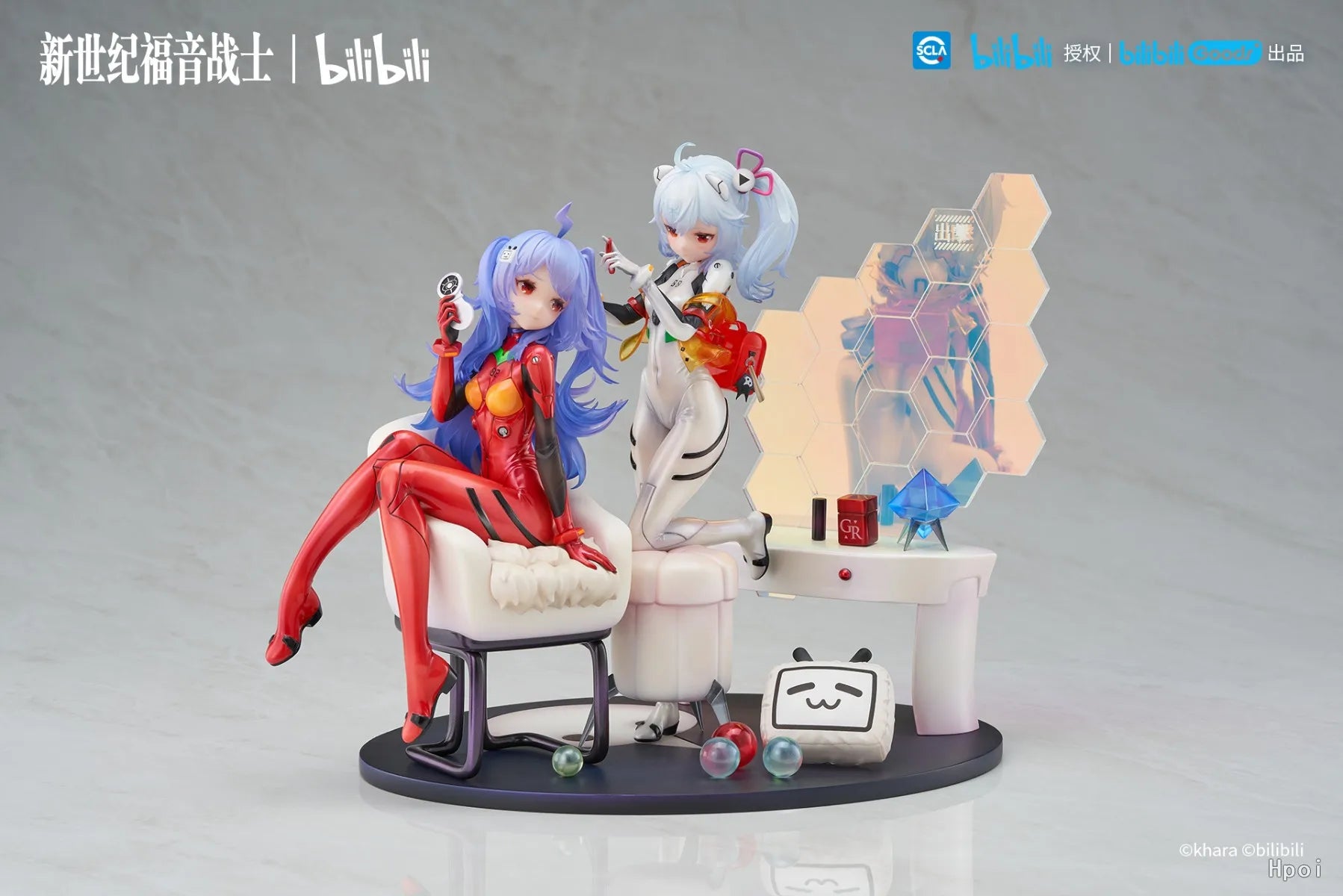 【In Stock】Original BilibiliGoods EVA Bilibili-22 Bilibili-33 2PCS 1/8 Scale Figure Model Ornament