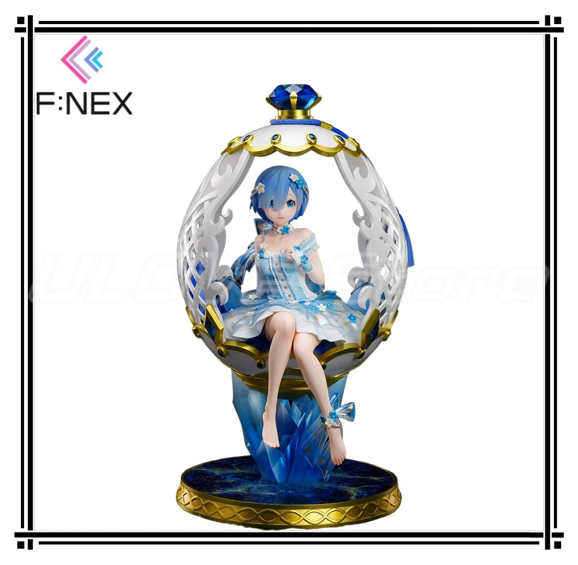 In Stock Original F:NEX Re: ZERO - Starting Life in Another World Remu 1/7 Animation Figure Model Collection Gift Toys