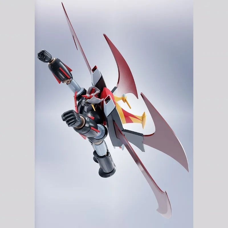 Bandai Genuine THE ROBOT SPIRITS 336 MAZINGER X & JET SCRANDER (GRENDIZER U)Anime Action Figure Collectible Model Toys Gift Kid