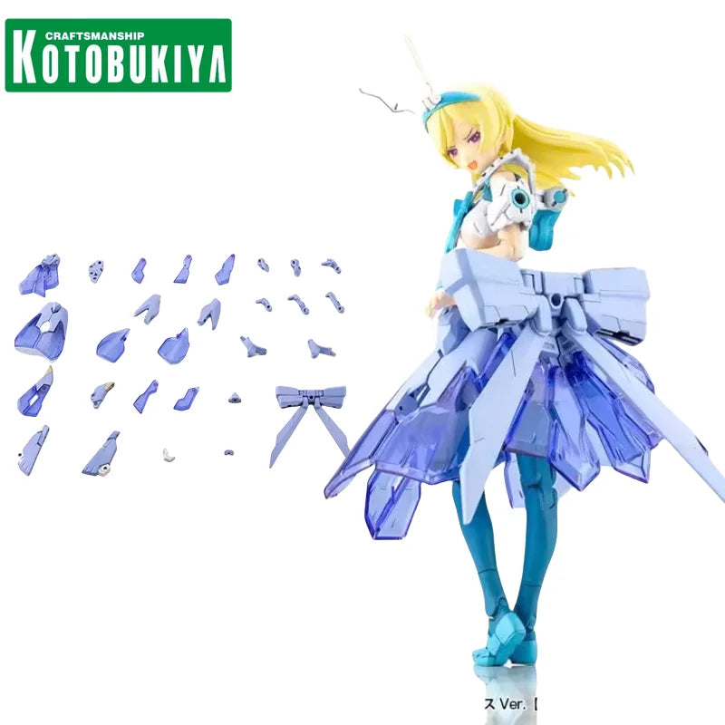 KOTOBUKIYA Original Anime Figure MSG Machinery Parts Expand ArmorE Baby Blue Full Dress MJ33 Action Figure Toys for Kids Gift