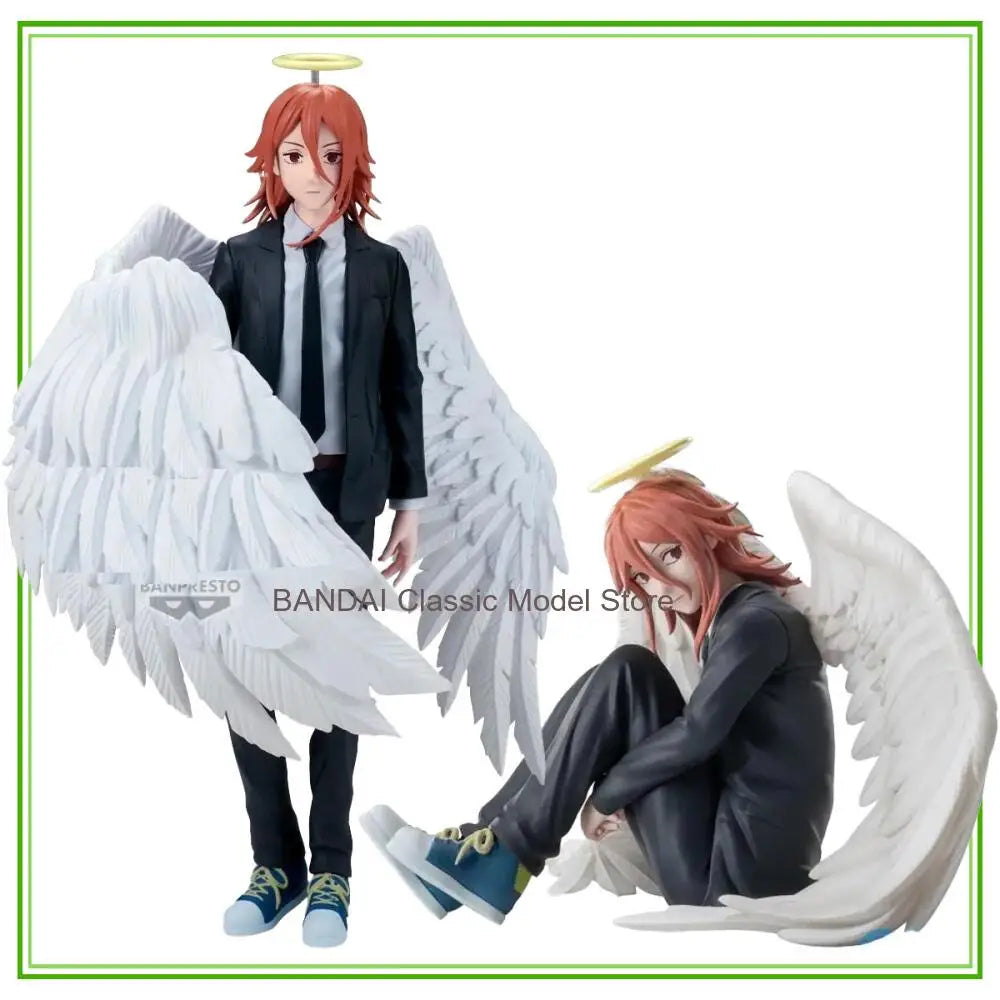 Gekijouban Chainsaw Man: Reze Hen Anime Angel Devil Action Figures Dress Model Figurine Original Figuarts Decoration Toys