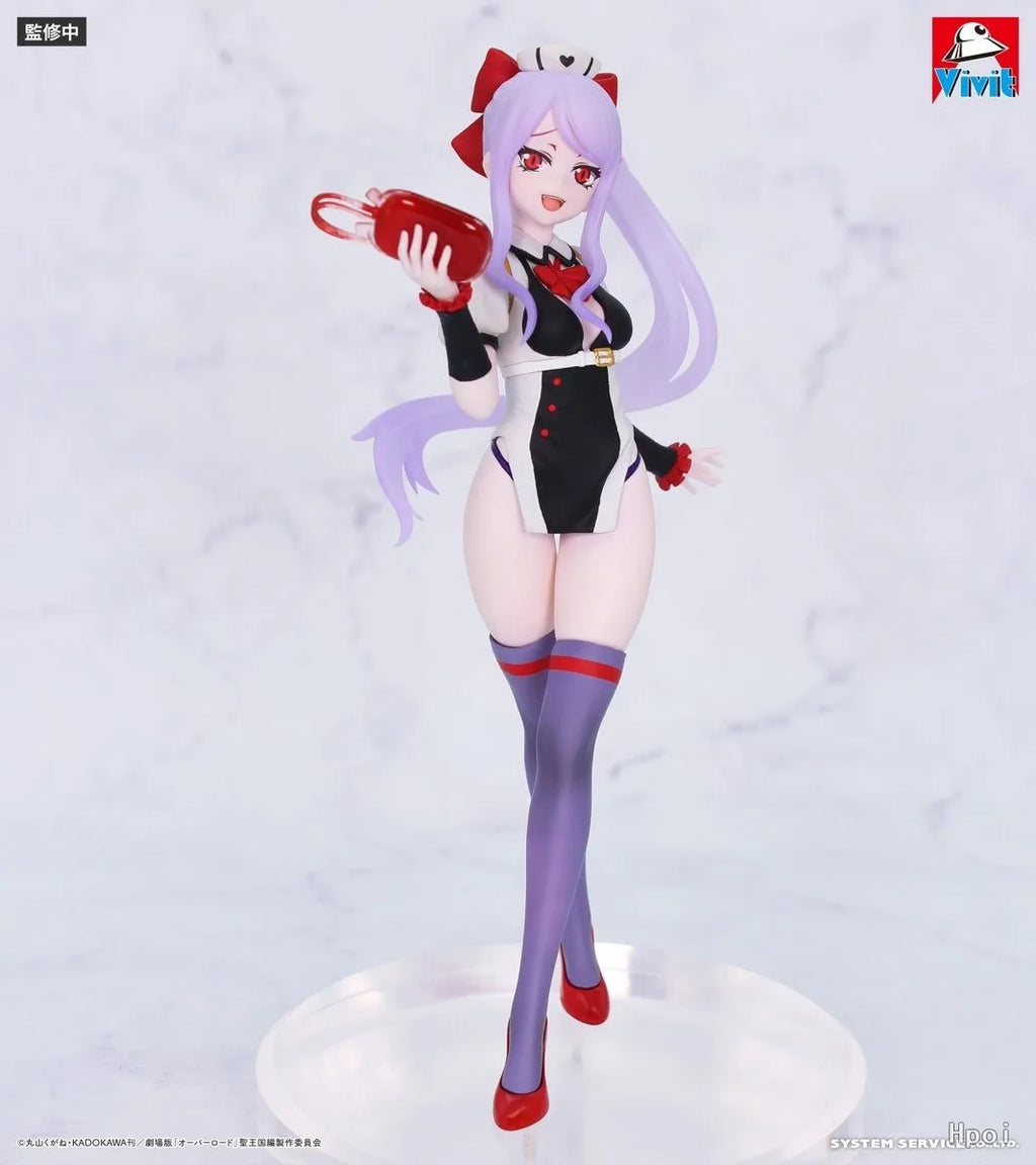 November 2025 Pre-sale Original System Service Vivit OVERLORD Halltear Bloodfallen Nurse Ver. Limited Edition Toys Models 18cm