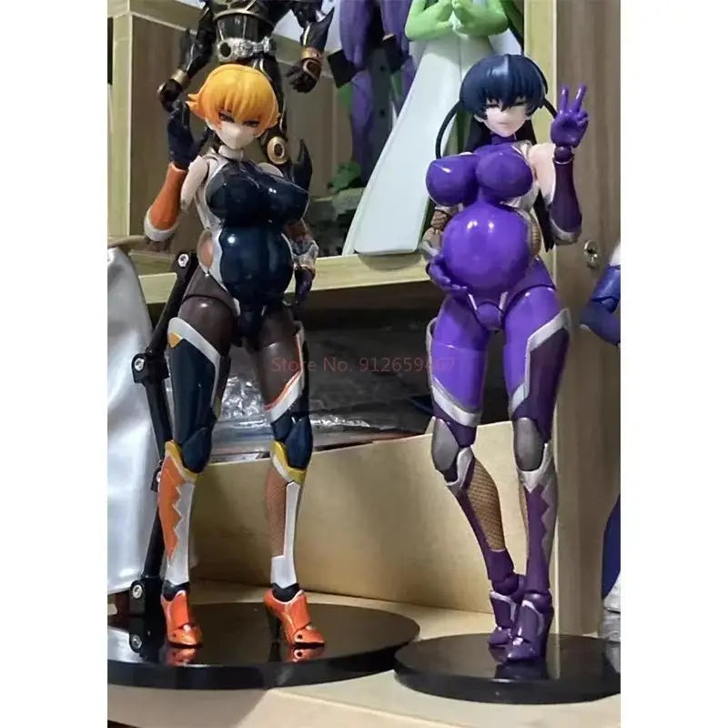 18cm Taimanin Asagi 3 Action Figure Mizuki Yukikaze Igawa Sakura Asagi Figurine Anime Peripheral Collectable Toy Gift Action Fig