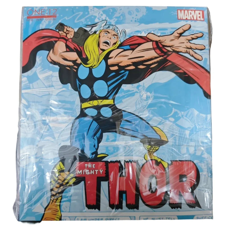 [NEW in Stock] Genuine Mezco One: 12 Marvel Legends, Comic Version of Thor 6 Inch 1/12 Commoner Action Doll Model Toy Gifts