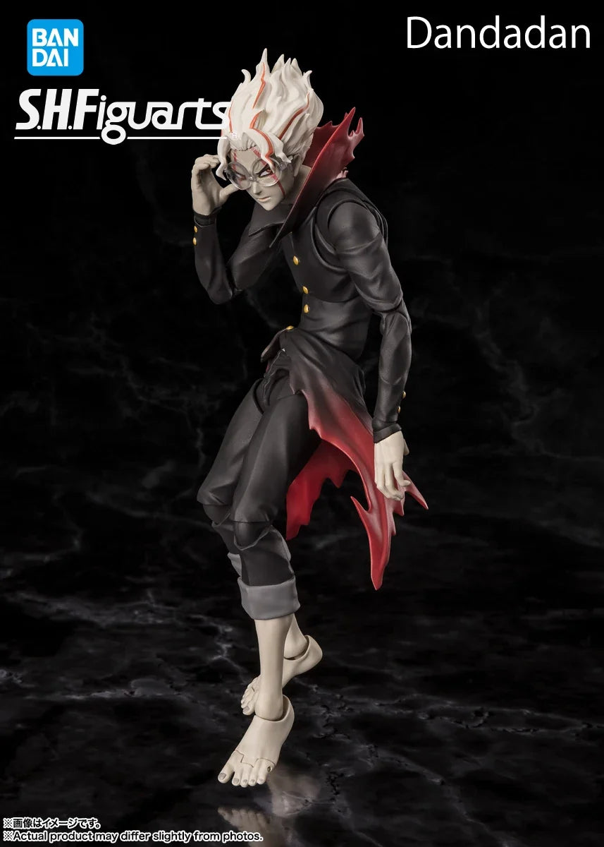 In stock Bandai  Dandadan  S.H.Figuarts Okarun (Transformation)  15CM PVC Figure Highly Detailed Collectible Model Toy Gift