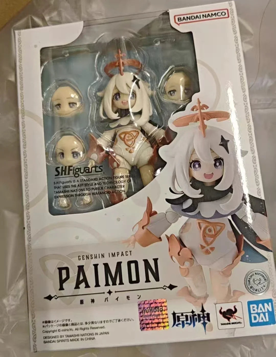 In Stock Bandai SHF Pai mon Brand and New Anime Action Collection Figures Model Toy