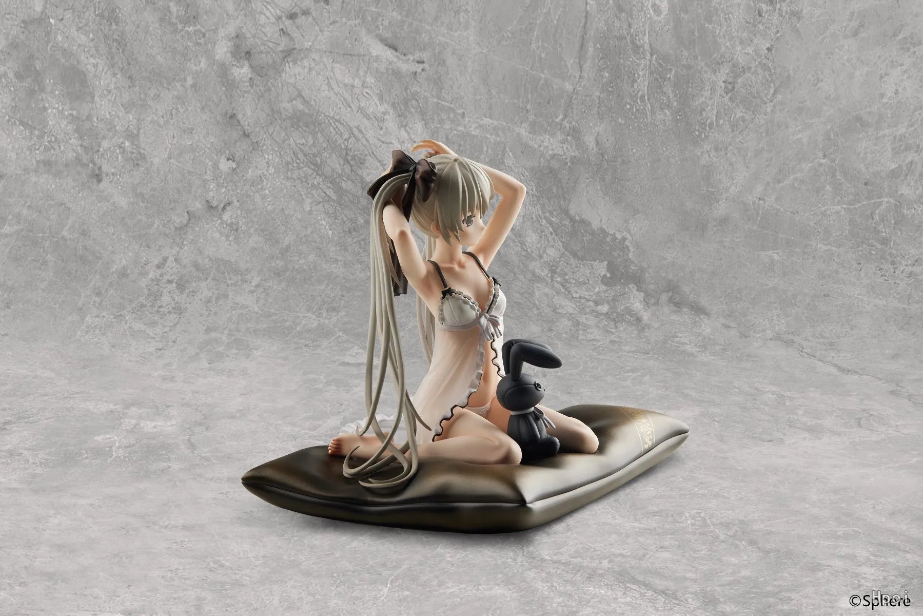 16CM Anime Yosuga no Sora Kasugano Sora Figure Pajamas Sitting Posture  Cute Model Toy Girl Gift Collection Ornaments PVC