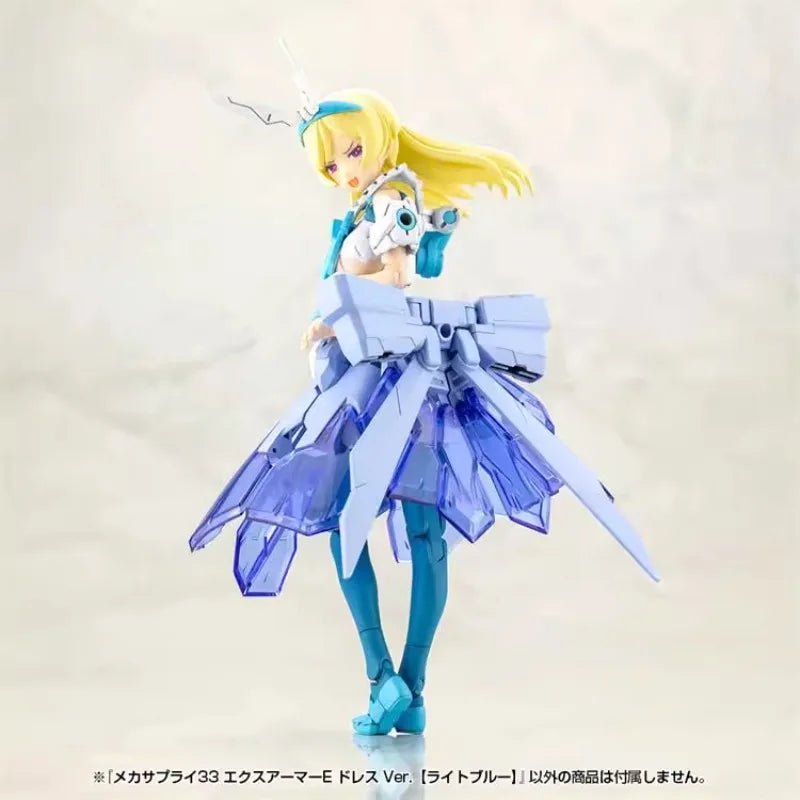 KOTOBUKIYA Original Anime Figure MSG Machinery Parts Expand ArmorE Baby Blue Full Dress MJ33 Action Figure Toys for Kids Gift