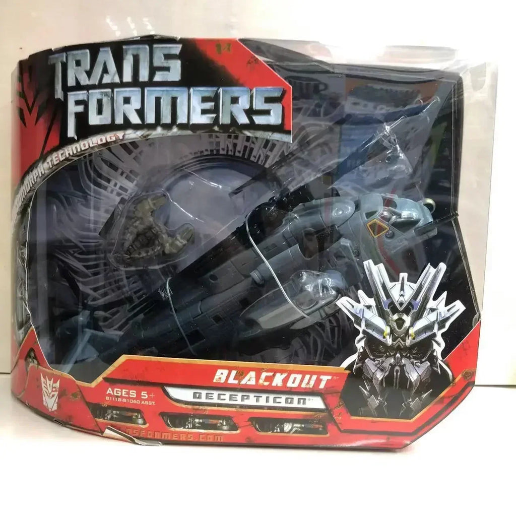 In Stock Transformation Toys Blackout Helicopter Class V Limited Edition Aircraft Robot Model Action Figures Collection Boy Gift