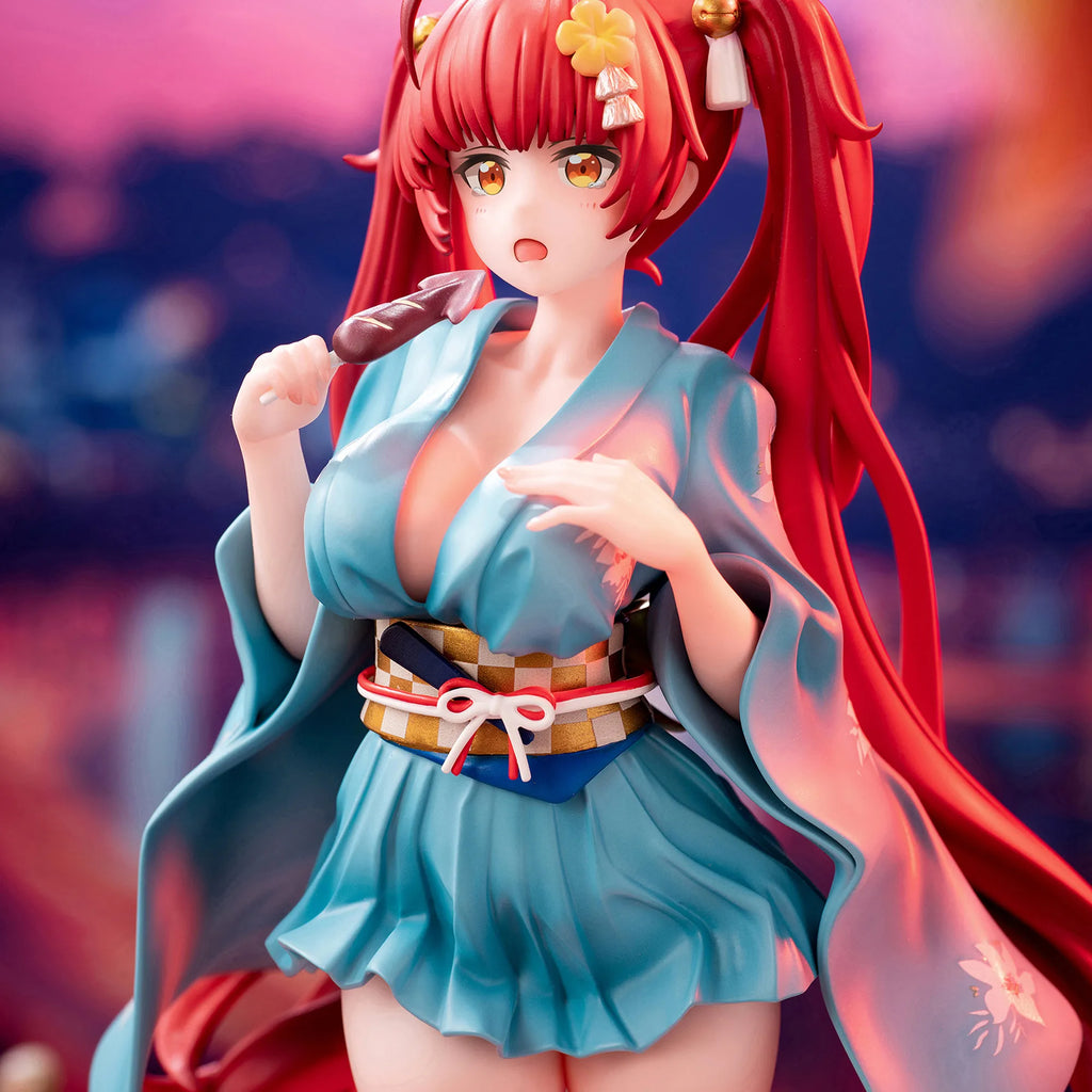 Animester Azur Lane Slow Ahead Honolulu Yukata Anime Figur Sammlerstück PVC Statue Für Anime- und Spiele-Fans Desktop Dekoration