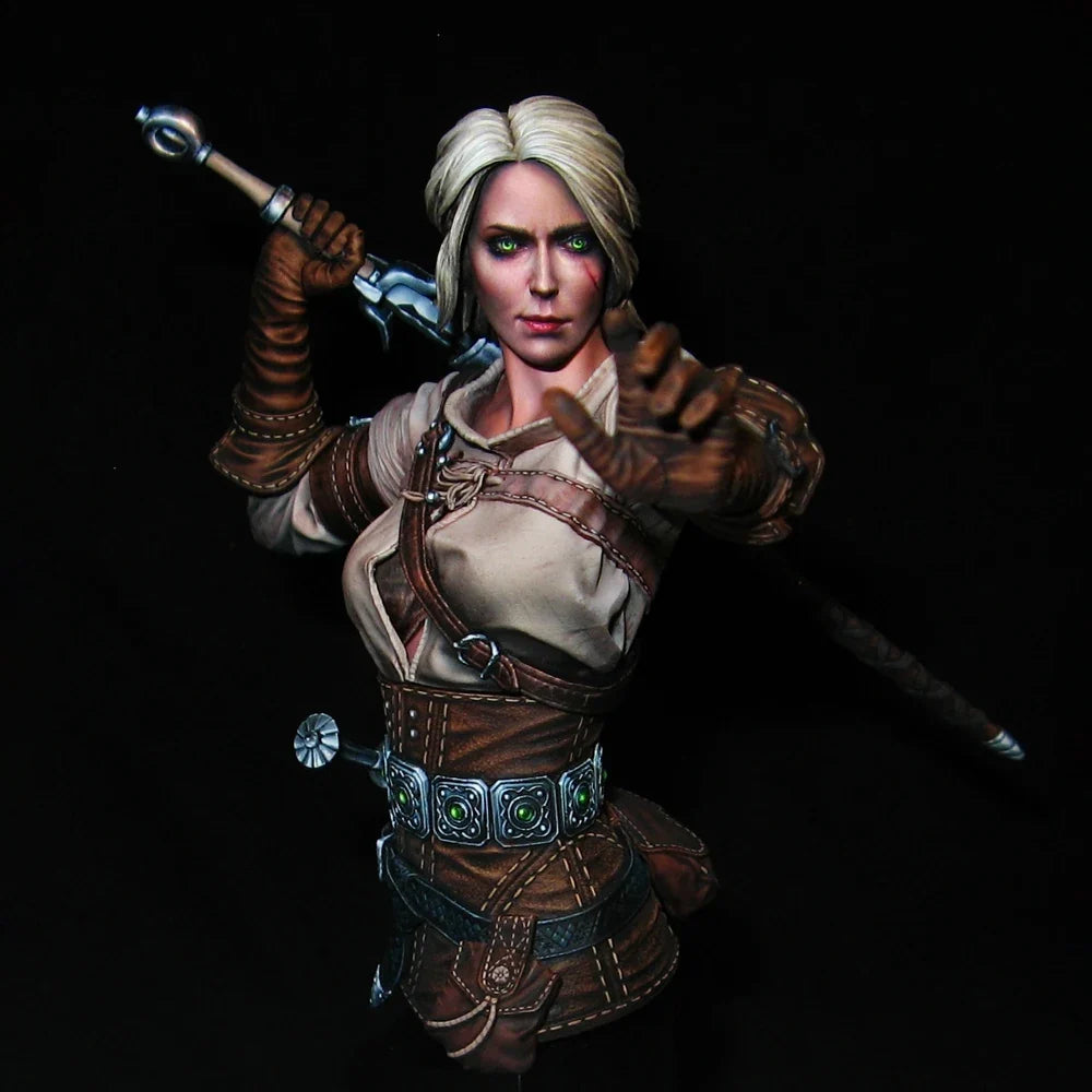 130mm Resin Model Figure Kits GK , Fantasy，Unassembled And Unpainted，124RFJ