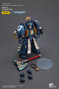JOYTOY 1/18 Action Figure Warhammer 40K Ultramarines Librarian in Terminator Armour Toys Model Gifts Collection Ornaments