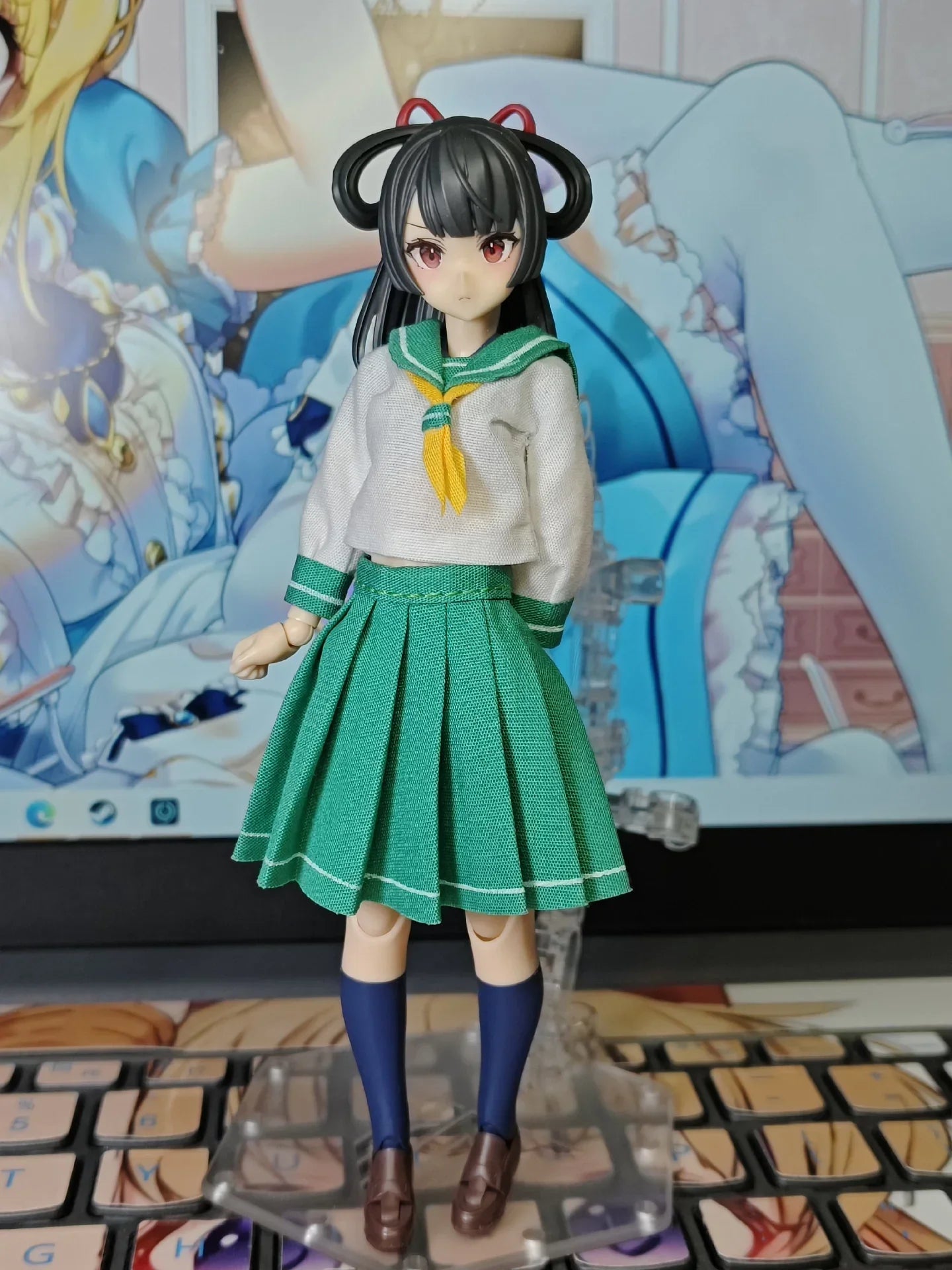 【30 Days Made】 Magical Girl 1/12 Scale Female Soldier Clothes Accessory Fit 6inch Kotobukiya 30ms Action Figure Model DIY