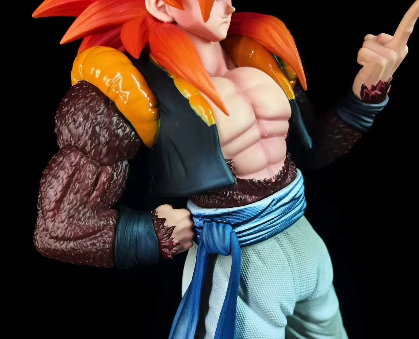 JT Studio Dragon Ball SSJ4 Gogeta Figure 30cm PVC High-Detail Anime Fusion SSJ Statue Collectible Son Goku Action Model boy Gift