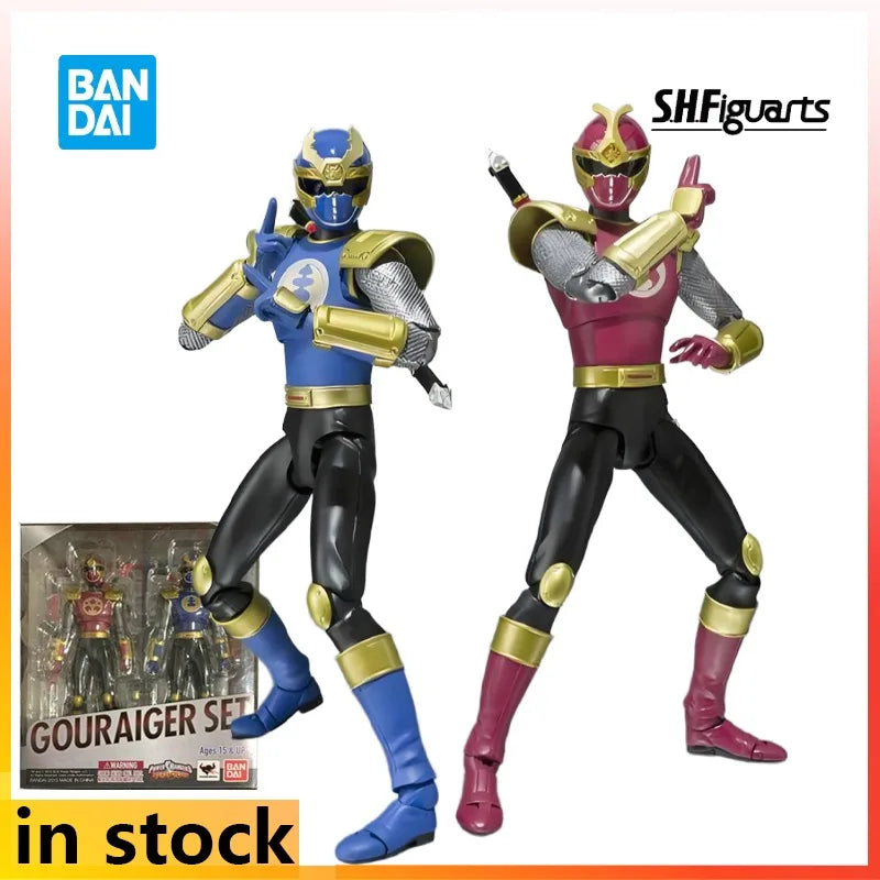Bandai Original S.H.Figuarts Finished Movable Doll Series Wind Endurance Team Anime Action Figure Modell Spielzeug Geschenke für Jungen