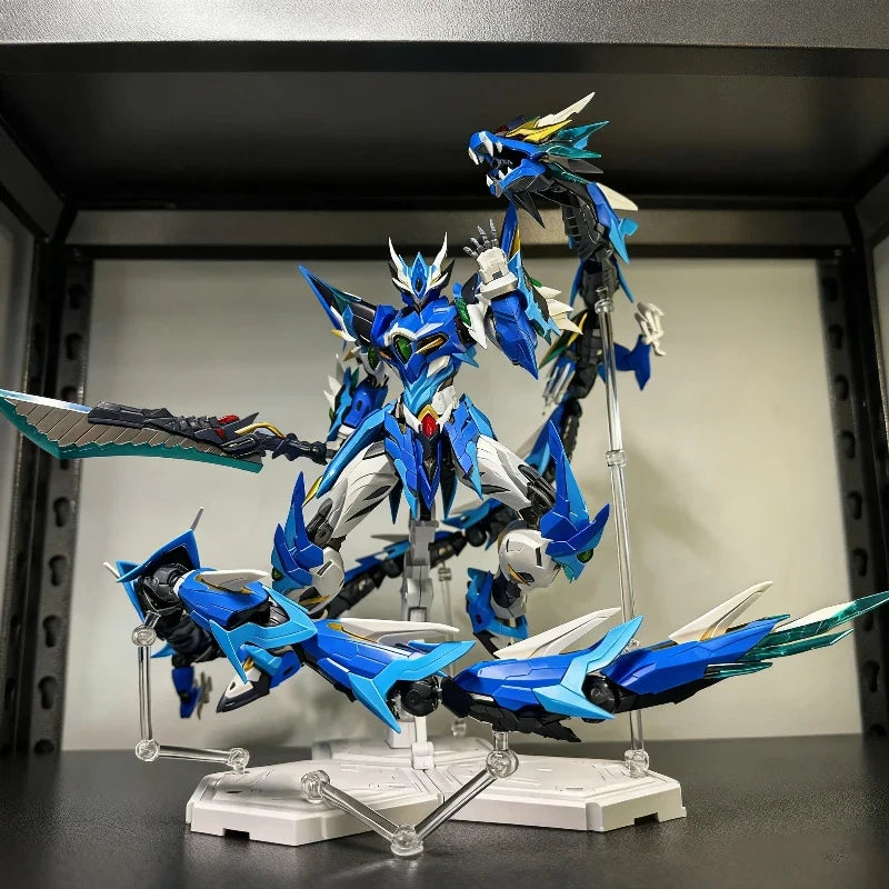 Motor Nuclear 1/72 Legend Of Star General Ao Bing Assembly Model Kit Action Figures Alloy Mecha Toy Desk Decor Collectible Gift