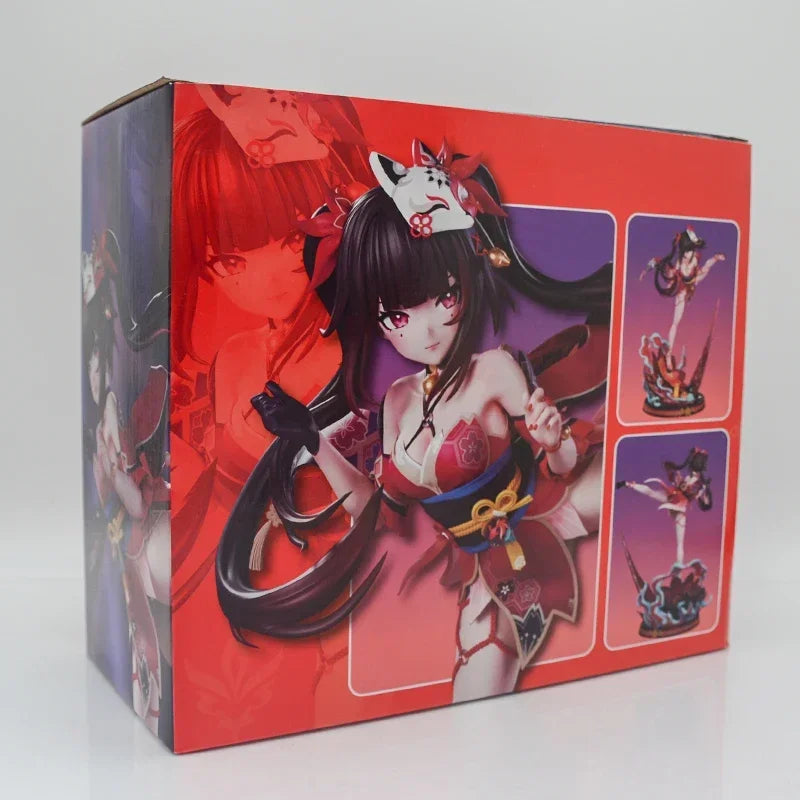 40cm Honkai Star Rail Huang Quan Anime Girl Figure Acheron Action Figure Houkai Gakuen Figurine Game Statue Model Doll Toys Gift