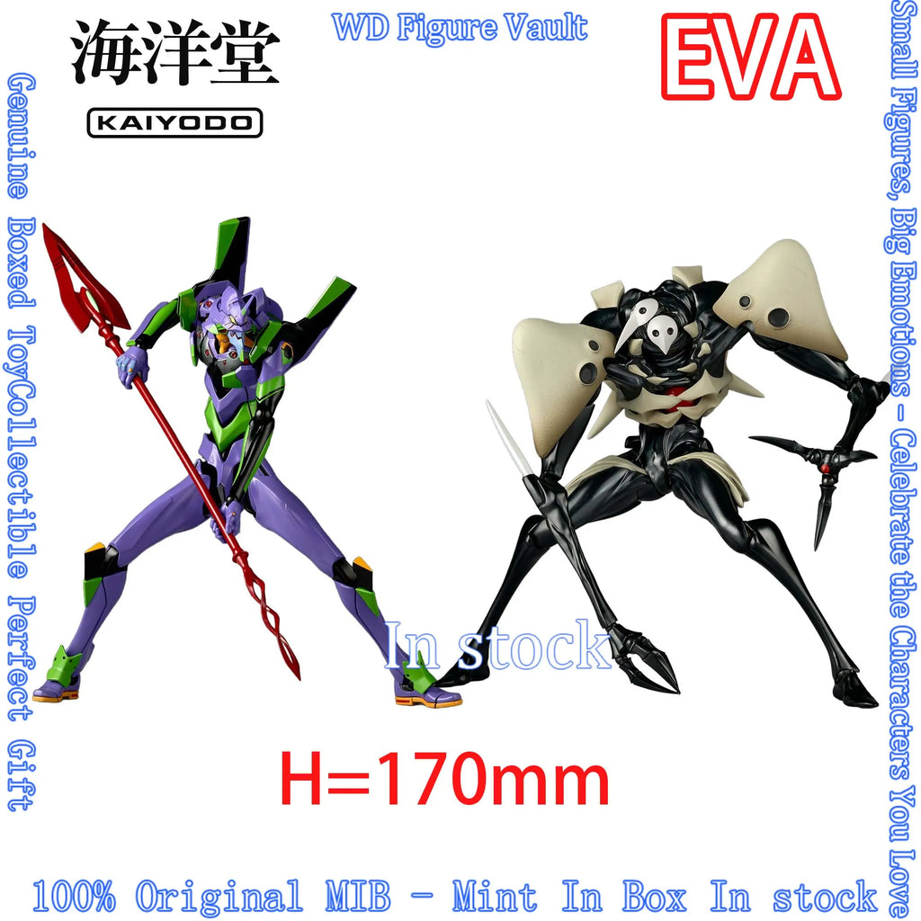 In stock KAIYODO EVA Evangelion Unit-01 Fourth Angel Shamshel  Figures Anime Model Genuine Boxed Toy Gift
