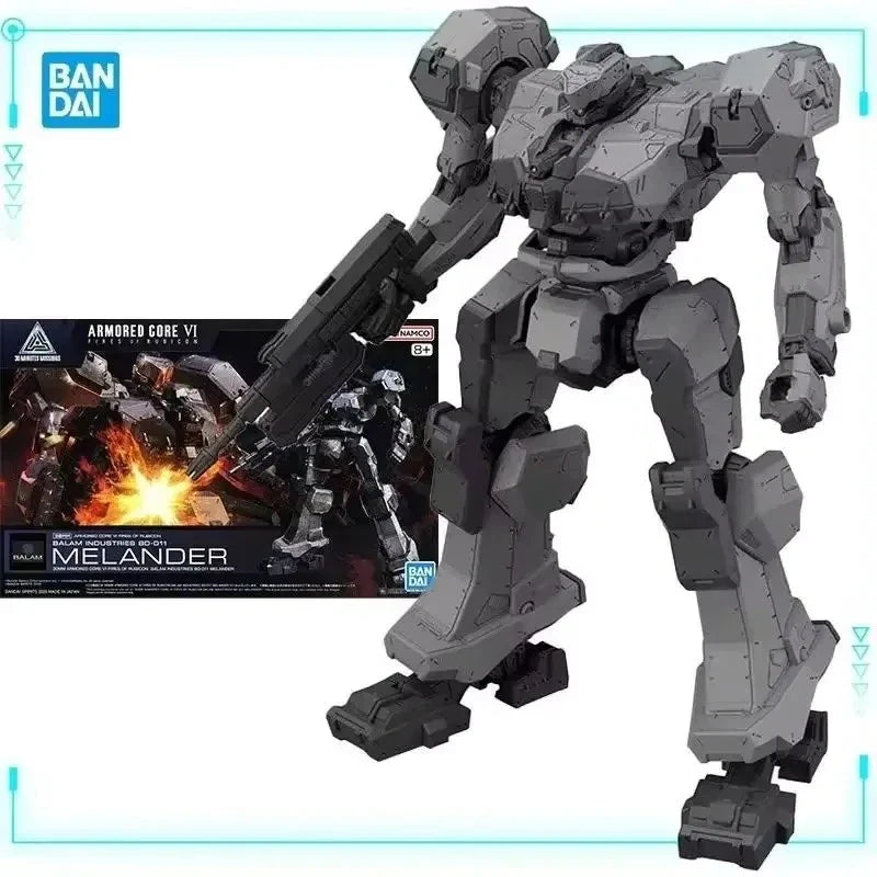 Bandai Original Genuine 30MM Armored Core Ⅵ Fires of Rubicon Balam Industries BD-011 Melander Model Toys Action Figures Gift