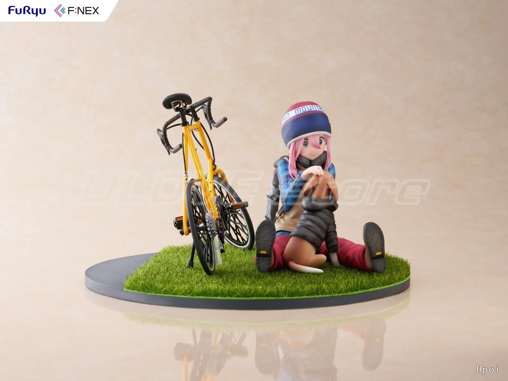 Original F:NEX LAID-BACK CAMP Kagamihara Nadeshiko Anime Figure Model Toys Gifts Collection