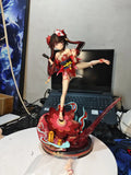 33CM Anime Honkai Star Rai Sparkle Figure Izayoiye PalaceStanding Anime Model Toy Gift Collection Decorative Ornament PVC