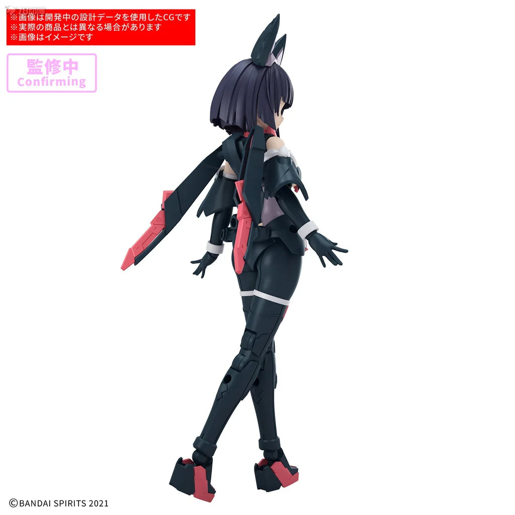 In Stock BANDAI 30MS SIS-K00 Micolulu [Color B] Mobile Suit Girl Anime Action Figures Assembly Model Collection Toy