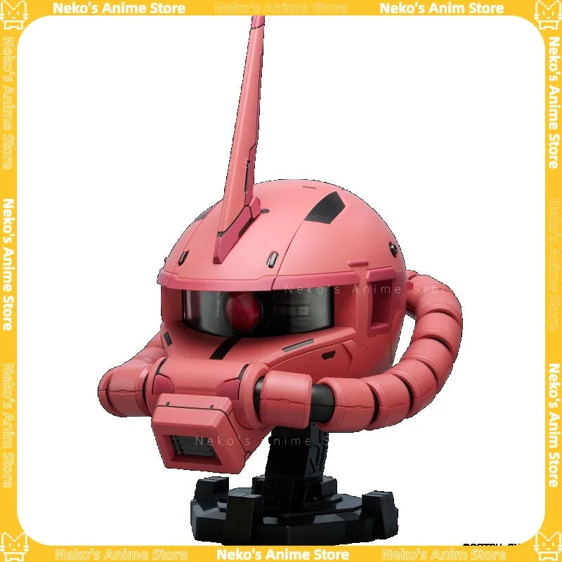 【In Stock】BANDAI Tides BN HEAD Collection VOL.3 Char's Zaku II Anime Model Trendy Toys Desktop Doll Collectibles gift